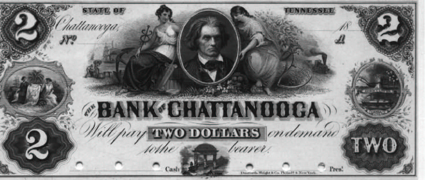 Bk Chattanooga $2 proof